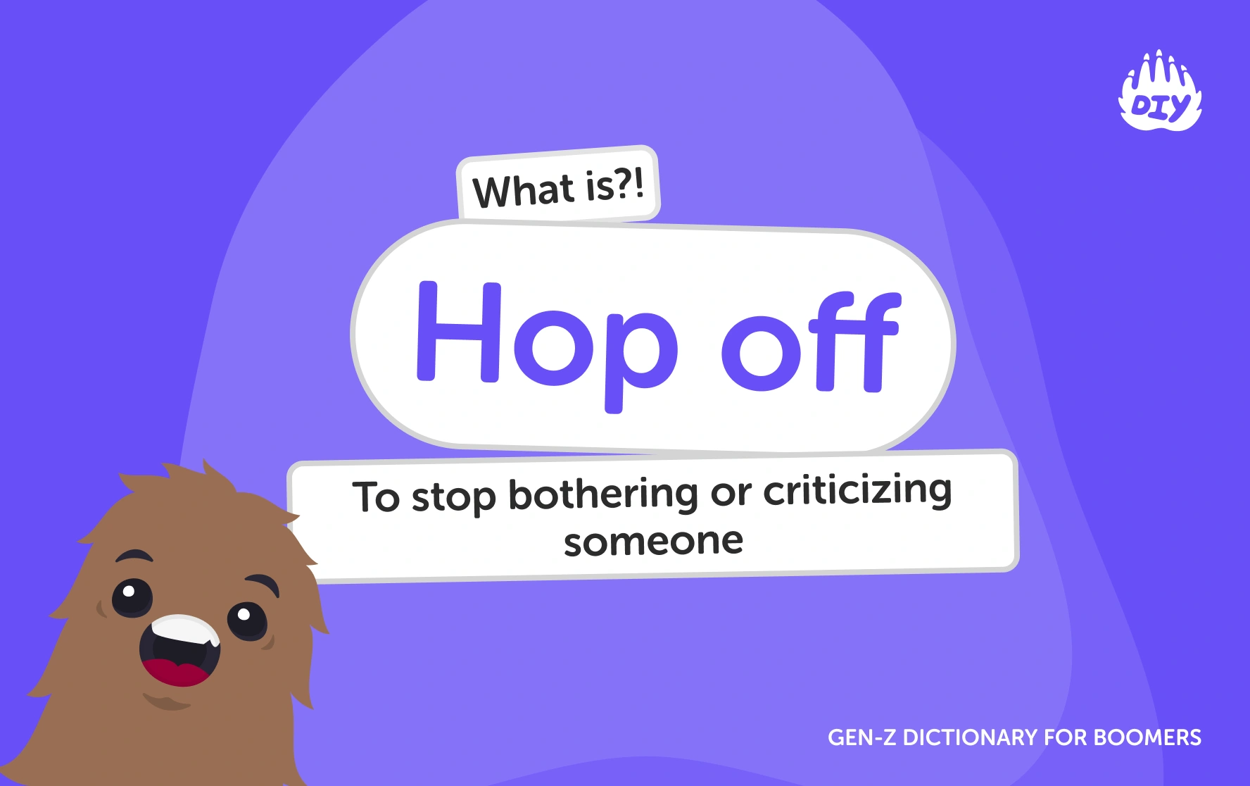 Hop off - Gen Z Slang Dictionary