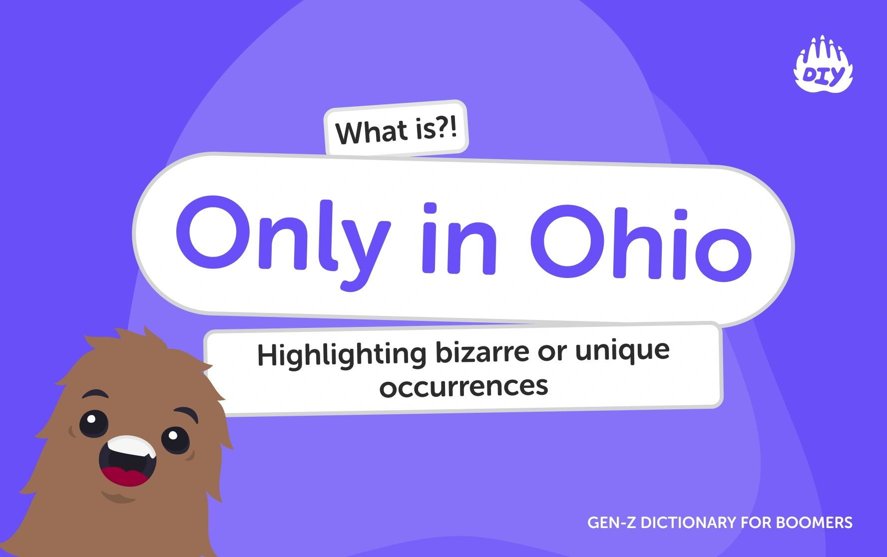 Only in Ohio - Gen Z Slang Dictionary