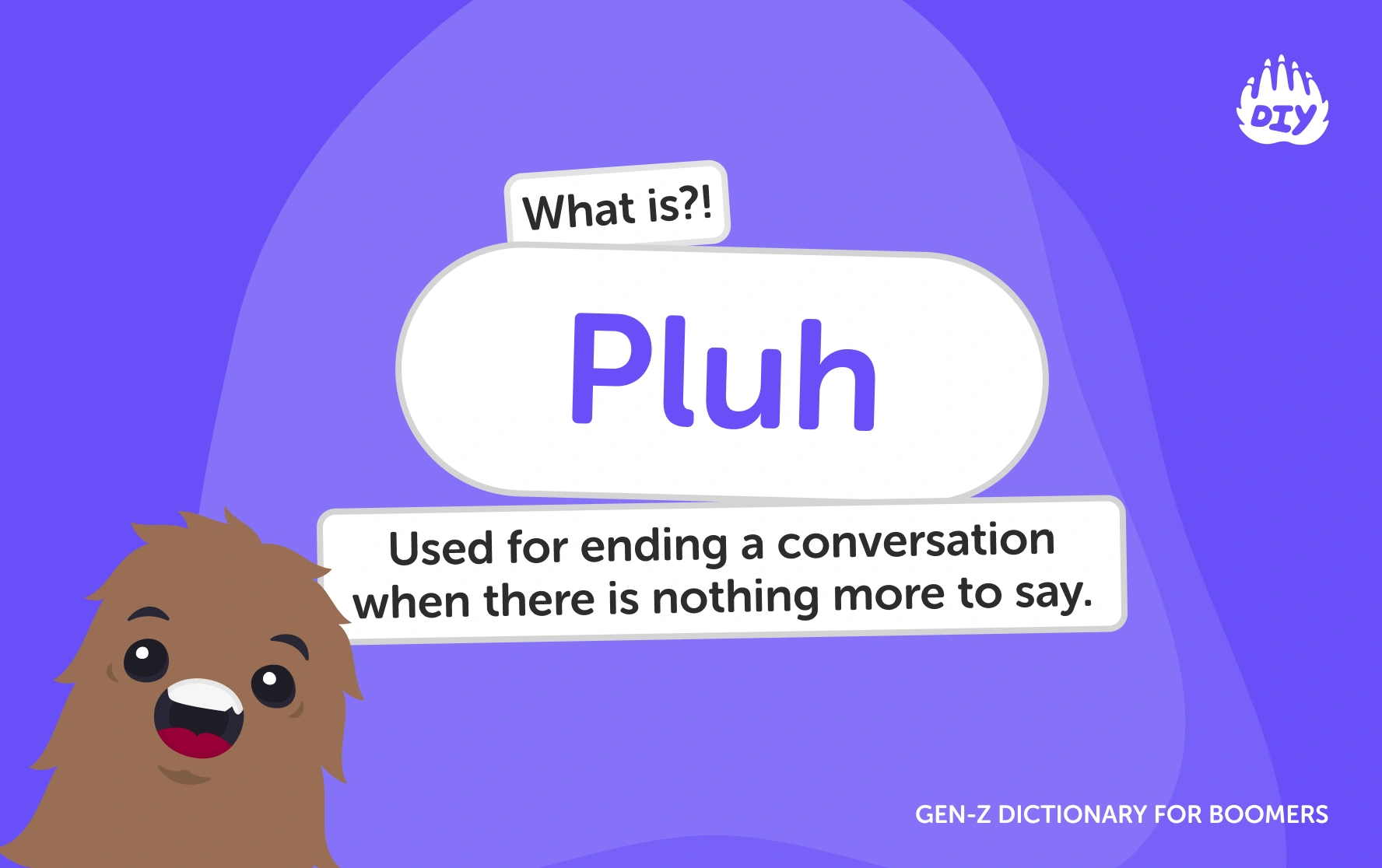 Pluh - Gen Z Slang Dictionary