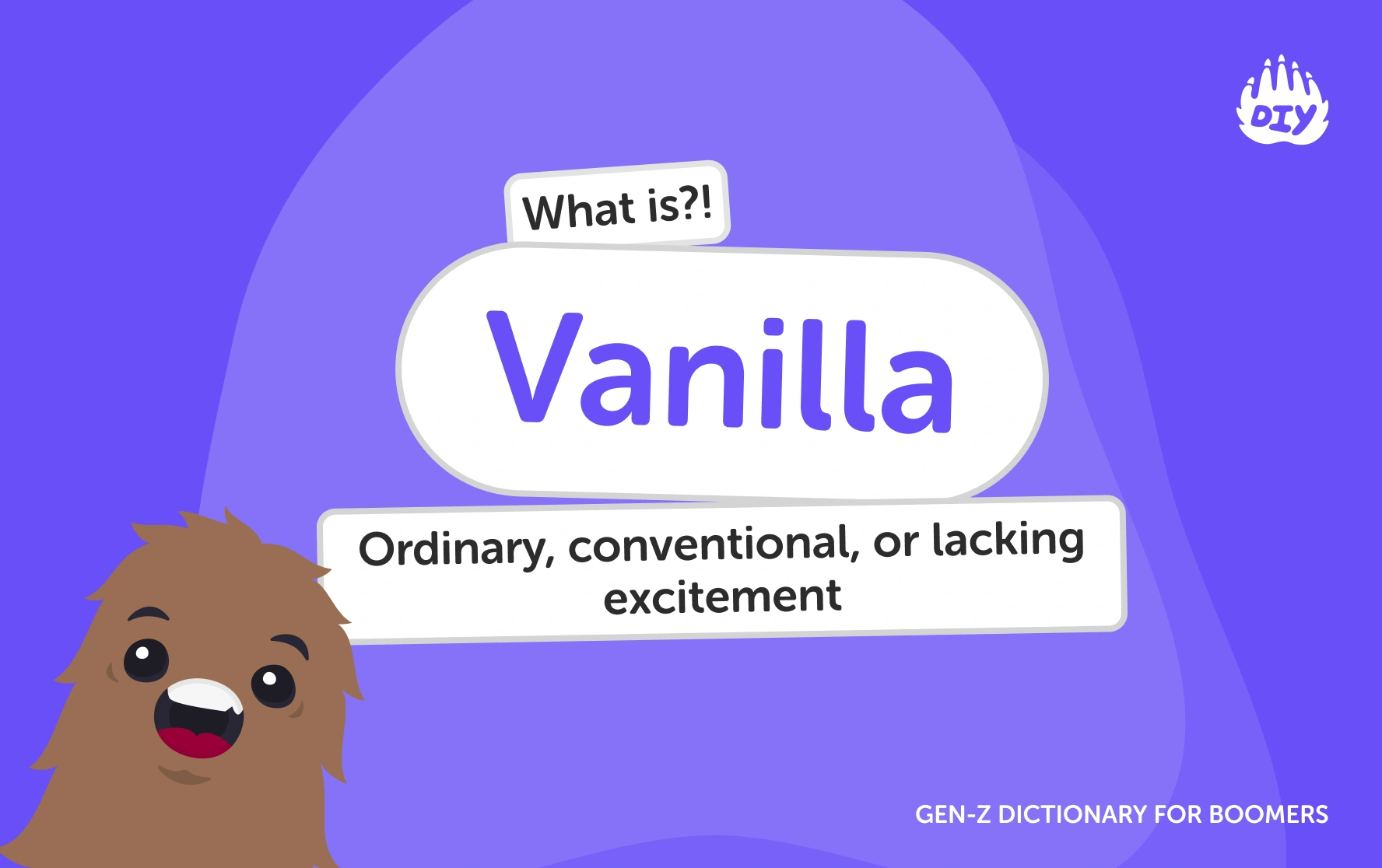Vanilla - Gen Z Slang Dictionary