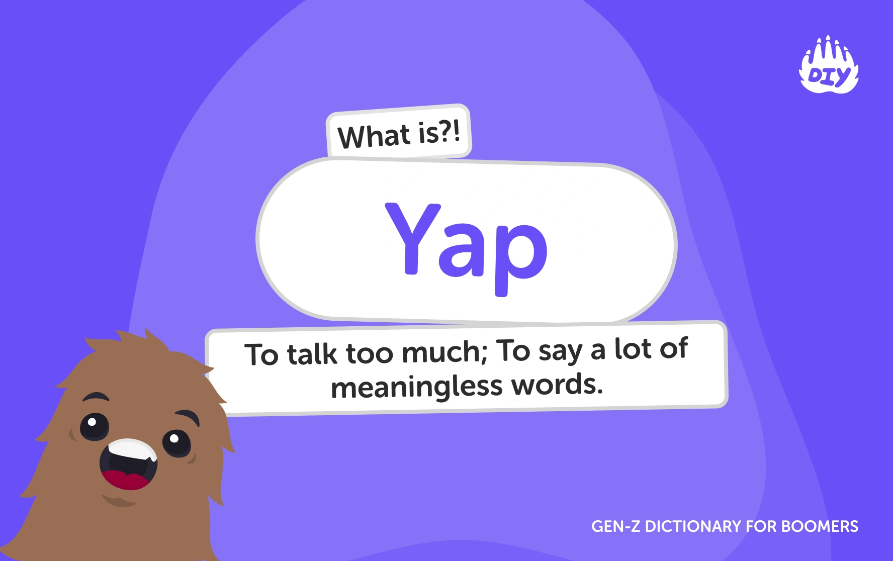 Yap - Gen Z Slang Dictionary